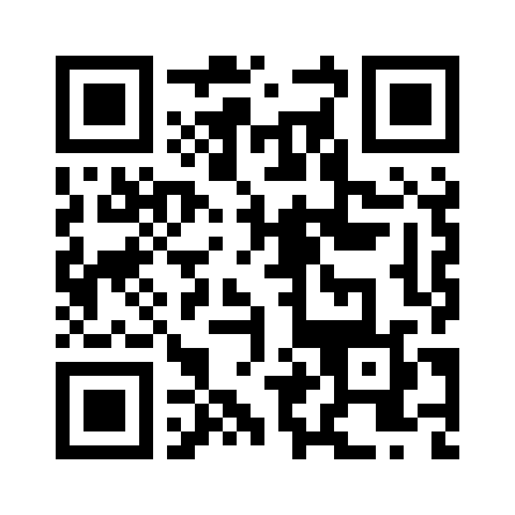 QR code vers la fiche de OResto